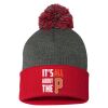 Pom Pom Knit Cap Thumbnail